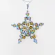 Star - Crater-Silver Chain - 2